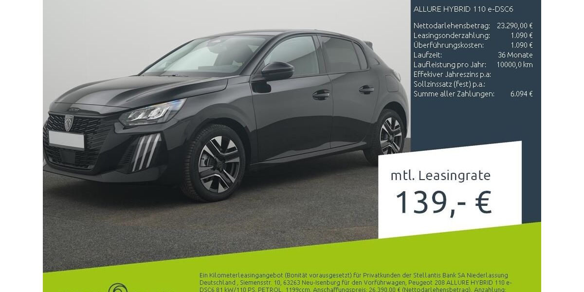 Peugeot 208 4.000 km 23.090 &euro; Borken 46325