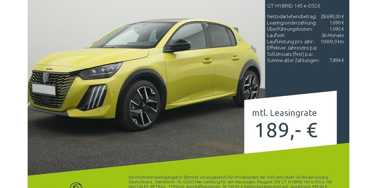 Peugeot 208 3.000 km 27.960 &euro; Borken 46325