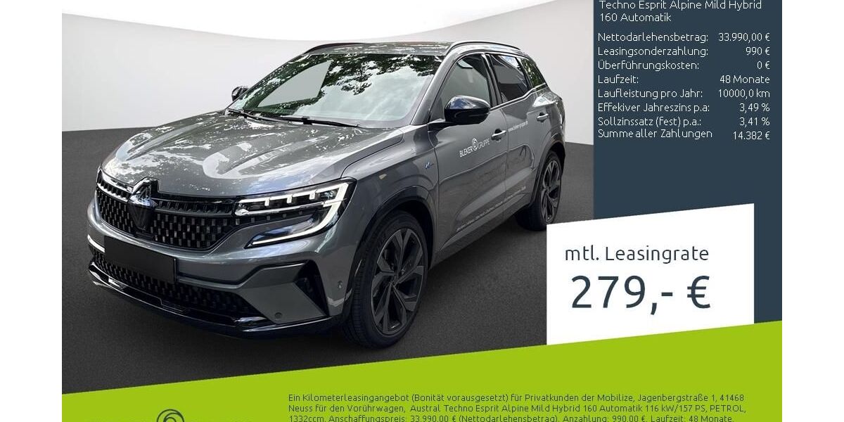 Renault Austral 15.550 km 29.980 &euro; Borken 46325