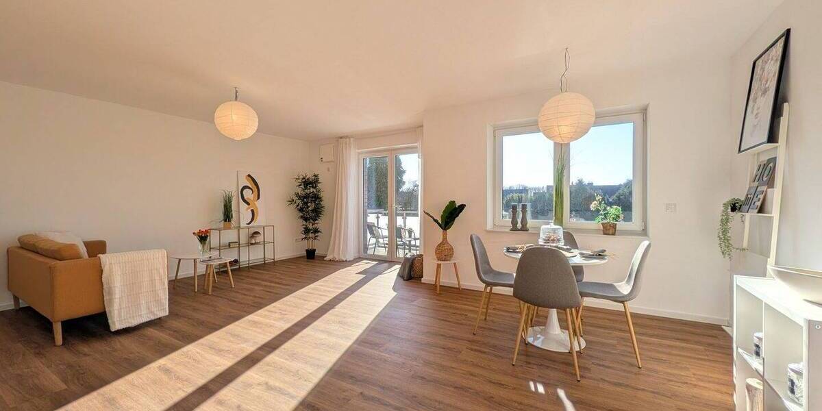 Terrassenwohnung Issum Sevelen - 3 Zimmer, 101 m&sup2;, 434.300&euro; | Angebot:26246707