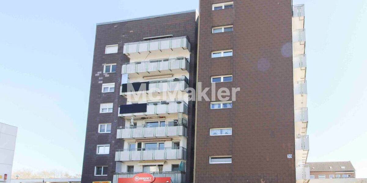 Etagenwohnung Kamp-Lintfort Gestfeld - 3 Zimmer, 72 m&sup2;, 129.000&euro; | Angebot:25997220