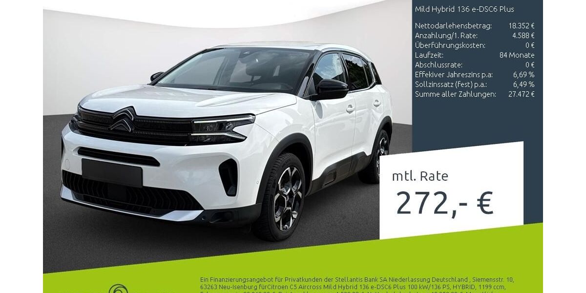Citroen C5 Aircross 45.475 km 22.444 &euro; Bocholt 46395