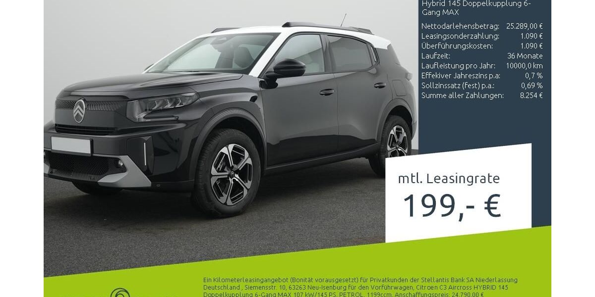 Citroen C3 Aircross 1.500 km 25.289 &euro; Borken 46325
