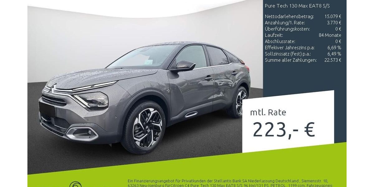 Citroen C4 8.997 km 18.849 &euro; Bocholt 46395