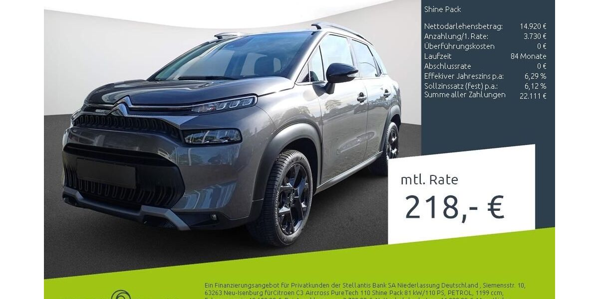 Citroen C3 Aircross 15.000 km 18.650 &euro; Borken 46325