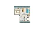 Dachgeschoßwohnung Dinslaken Hiesfeld - 2.5 Zimmer, 45 m&sup2;, 446&euro; | Angebot:25089500