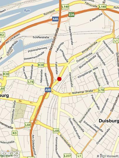 Etagenwohnung Duisburg Duisburg-Mitte - 1 Zimmer, 42 m&sup2;, 425&euro; | Angebot:24635152