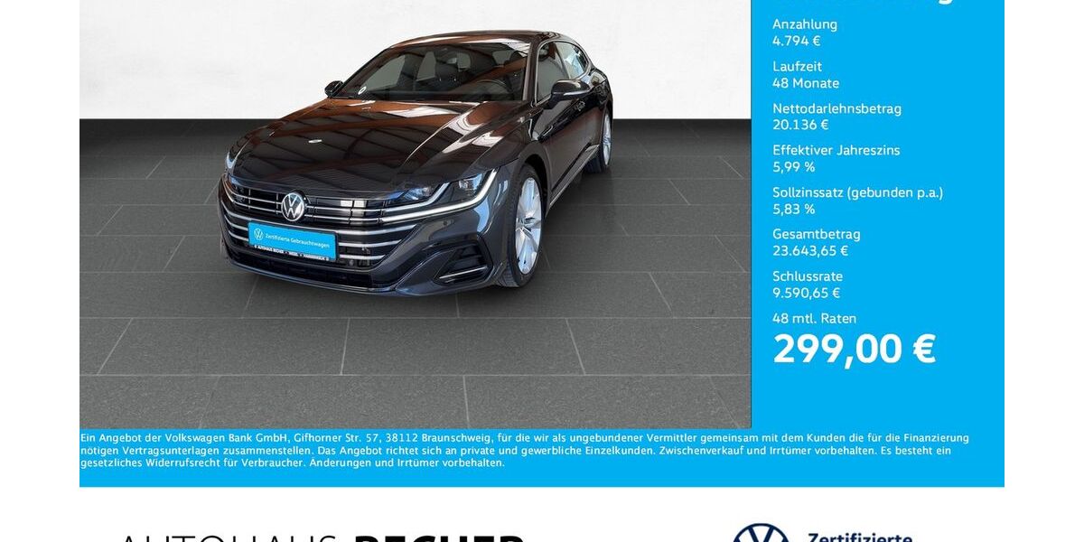 VW Arteon 99.408 km 24.930 &euro; Wesel 46485