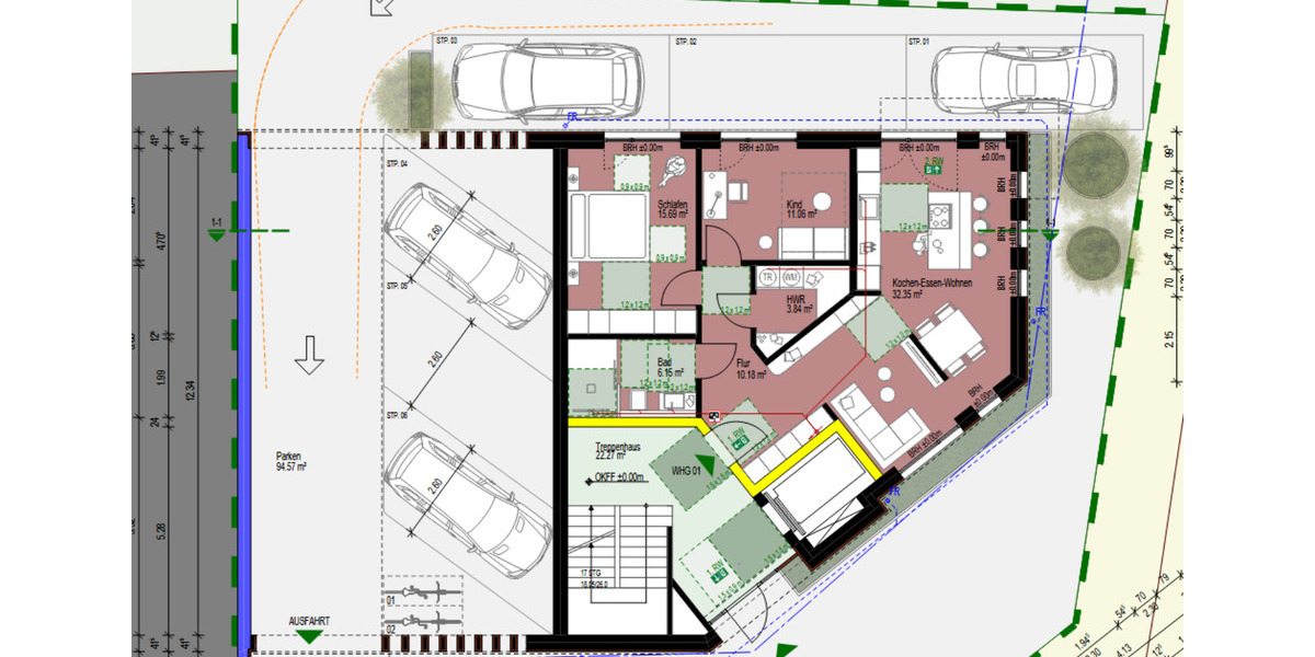 Erdgeschoßwohnung Borken - 3 Zimmer, 80 m&sup2;, 1.150&euro; | Angebot:25087986