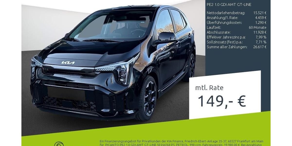 Kia Picanto 6.000 km 19.980 &euro; Bocholt 46395