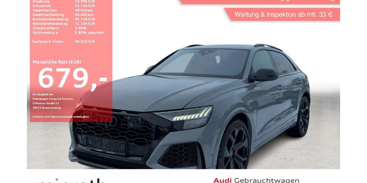 Audi RSQ8 99.077 km 92.010 &euro; Moers-Hülsdonk 47441