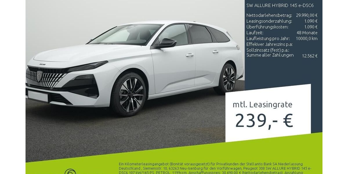 Peugeot 308 1.500 km 29.990 &euro; Bocholt 46395