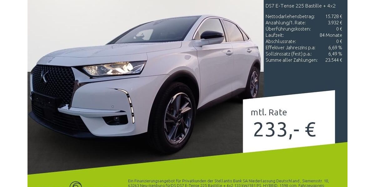DS Automobiles DS7 (Crossback) 45.673 km 19.660 &euro; Borken 46325