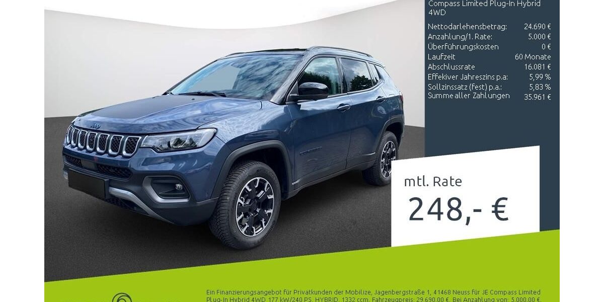 Jeep Compass 19.472 km 26.400 &euro; Borken 46325