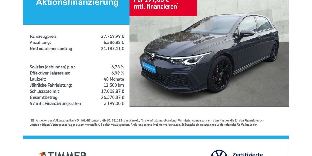 VW Golf 55.181 km 27.770 &euro; Borken 46325