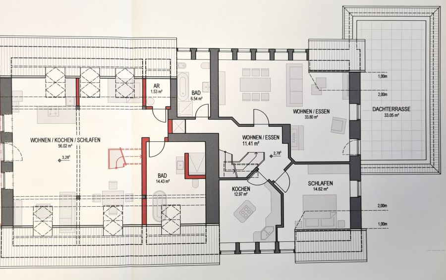 Provisionsfrei* solider Resthof 3 ETW Pool Sauna Garagen Toplage - Gewerbeobjekt Rees | Angebot:25167471