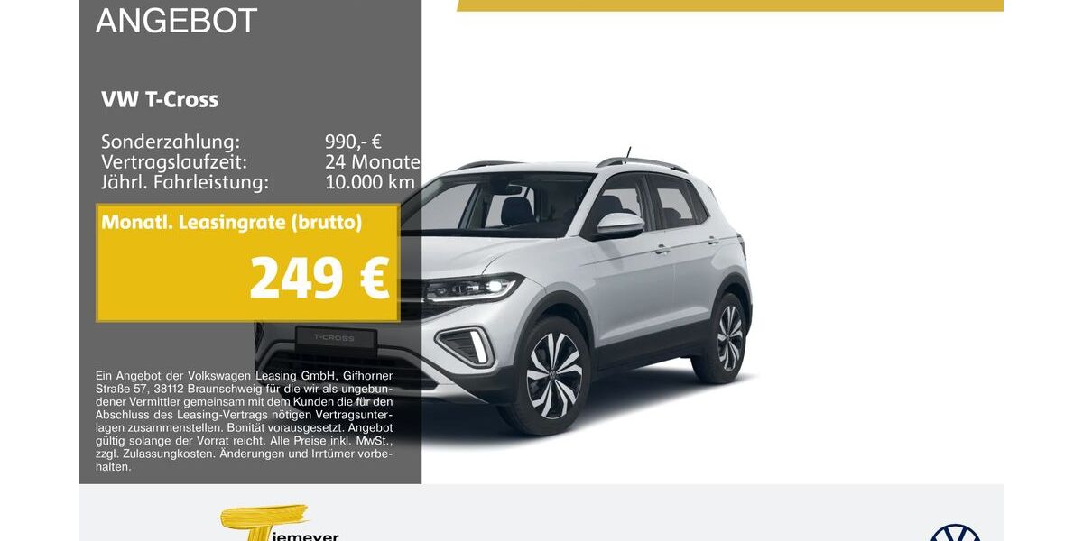 VW T-Cross 4.756 km 24.780 &euro; Dorsten 46282