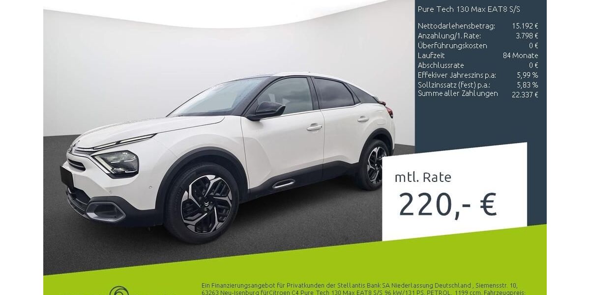 Citroen C4 32.606 km 18.990 &euro; Bocholt 46395