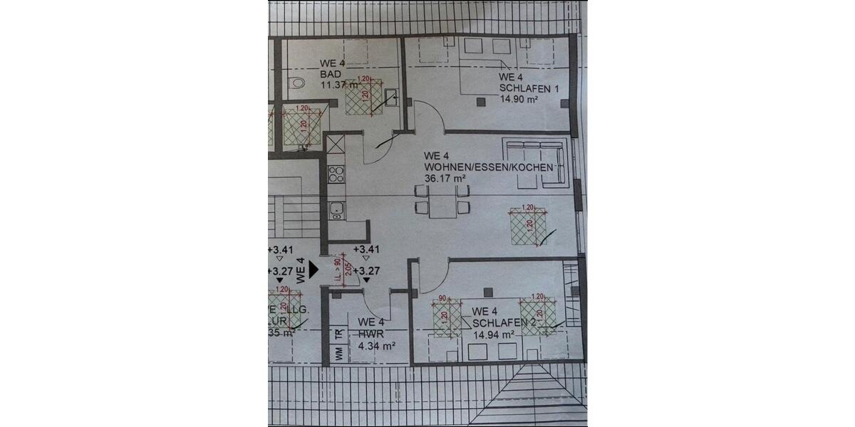 Dachgeschoßwohnung Borken - 3 Zimmer, 75 m&sup2;, 825&euro; | Angebot:25944956