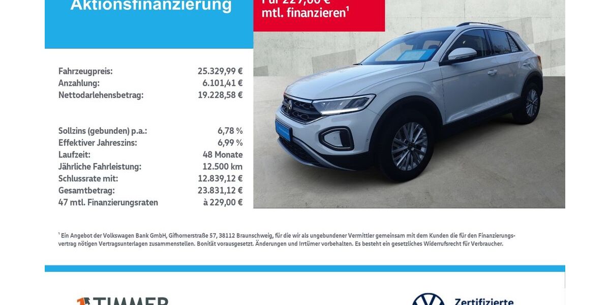 VW T-Roc 58.876 km 25.330 &euro; Borken 46325