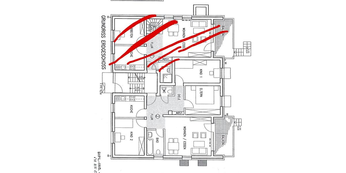 Erdgeschoßwohnung Gelsenkirchen Gelsenkirchen-Nord - 3.5 Zimmer, 90 m&sup2;, 285.000&euro; | Angebot:27263708