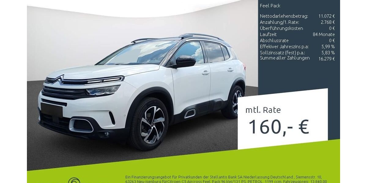 Citroen C5 Aircross 54.871 km 13.799 &euro; Borken 46325