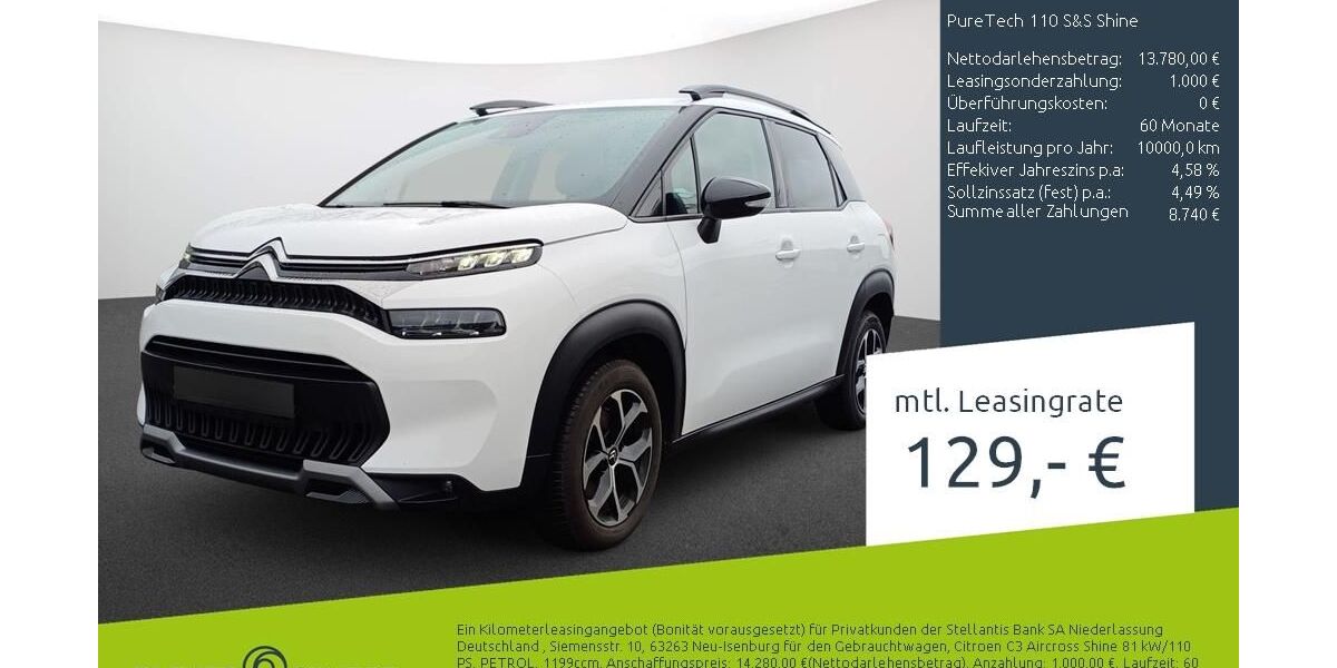 Citroen C3 Aircross 65.886 km 12.320 &euro; Borken 46325