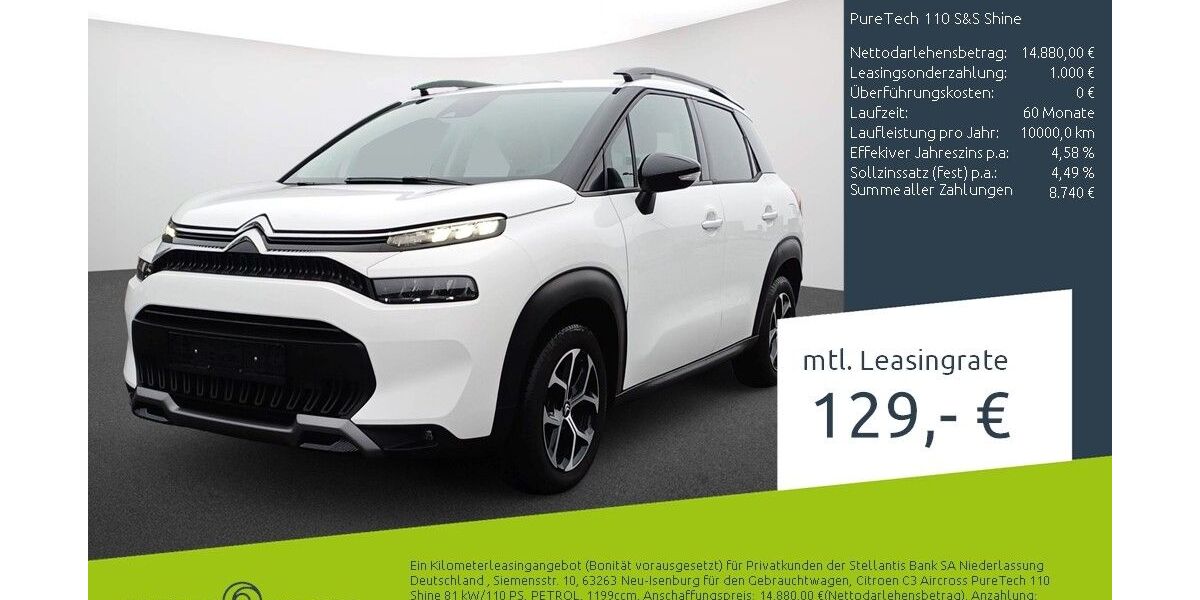 Citroen C3 Aircross 16.336 km 12.920 &euro; Borken 46325