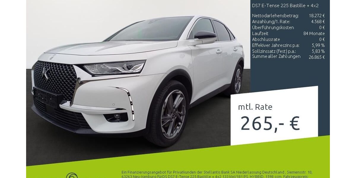 DS Automobiles DS7 (Crossback) 32.253 km 22.749 &euro; Borken 46325