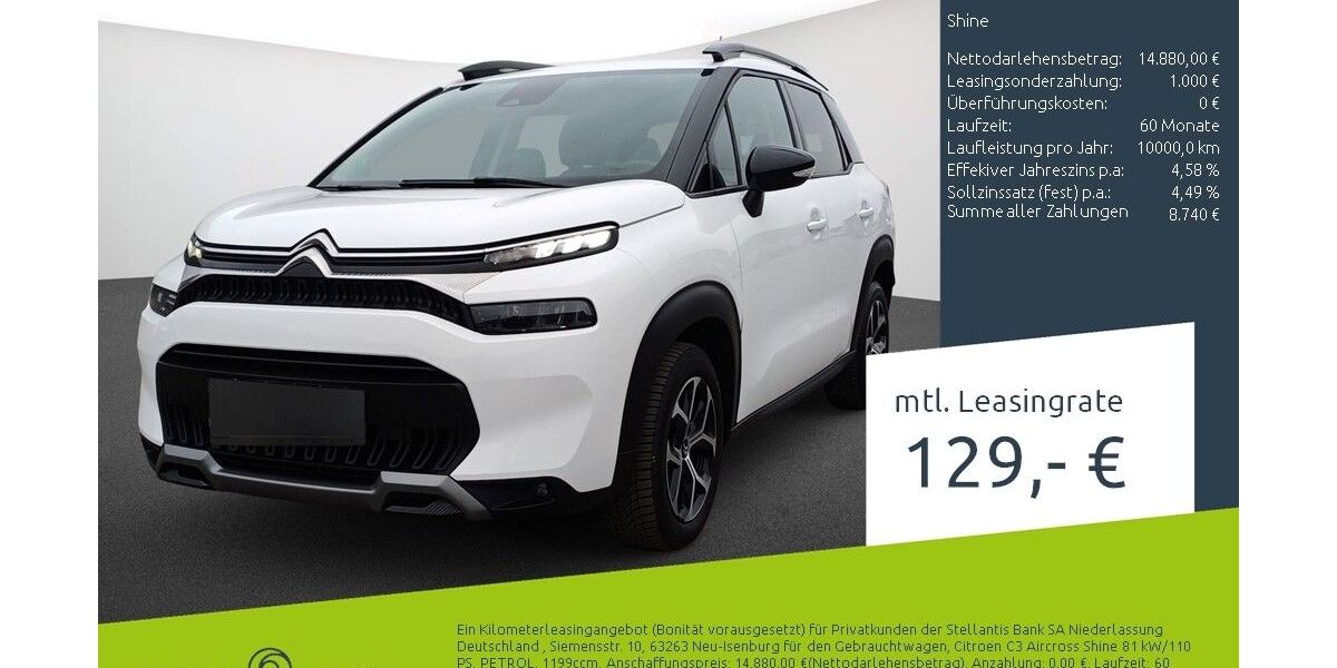 Citroen C3 Aircross 17.098 km 12.994 &euro; Borken 46325