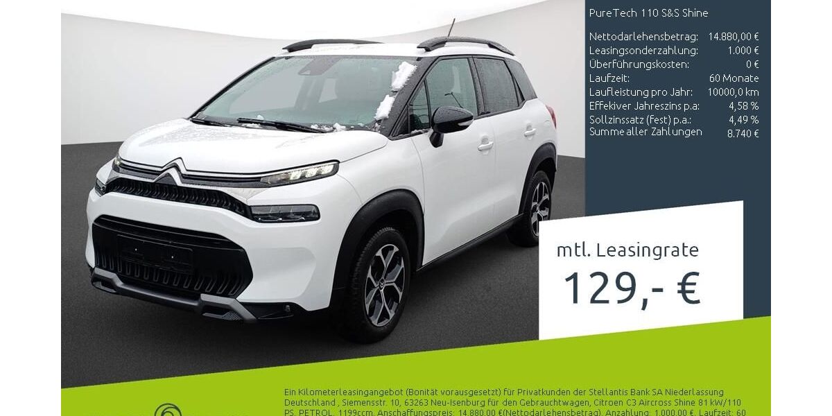 Citroen C3 Aircross 13.408 km 14.889 &euro; Borken 46325
