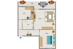 Etagenwohnung Moers Rheinkamp - 2.5 Zimmer, 52 m&sup2;, 409&euro; | Angebot:26486351