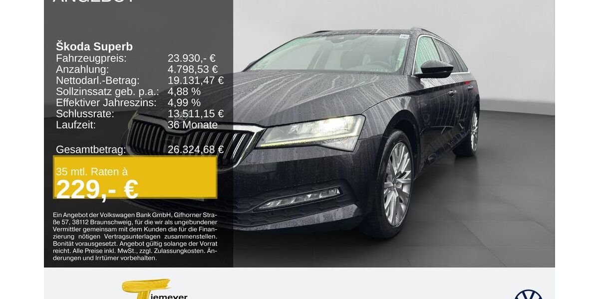 Skoda Superb 80.882 km 23.220 &euro; Oberhausen 46047