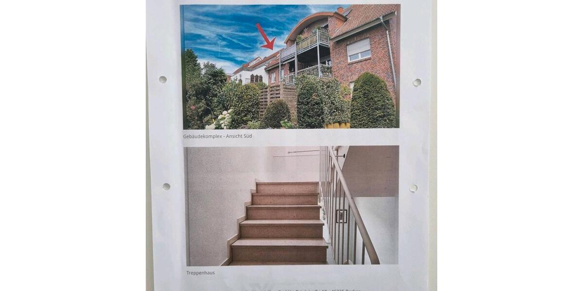 Dachgeschoßwohnung Borken - 2 Zimmer, 80 m&sup2;, 980&euro; | Angebot:25079978