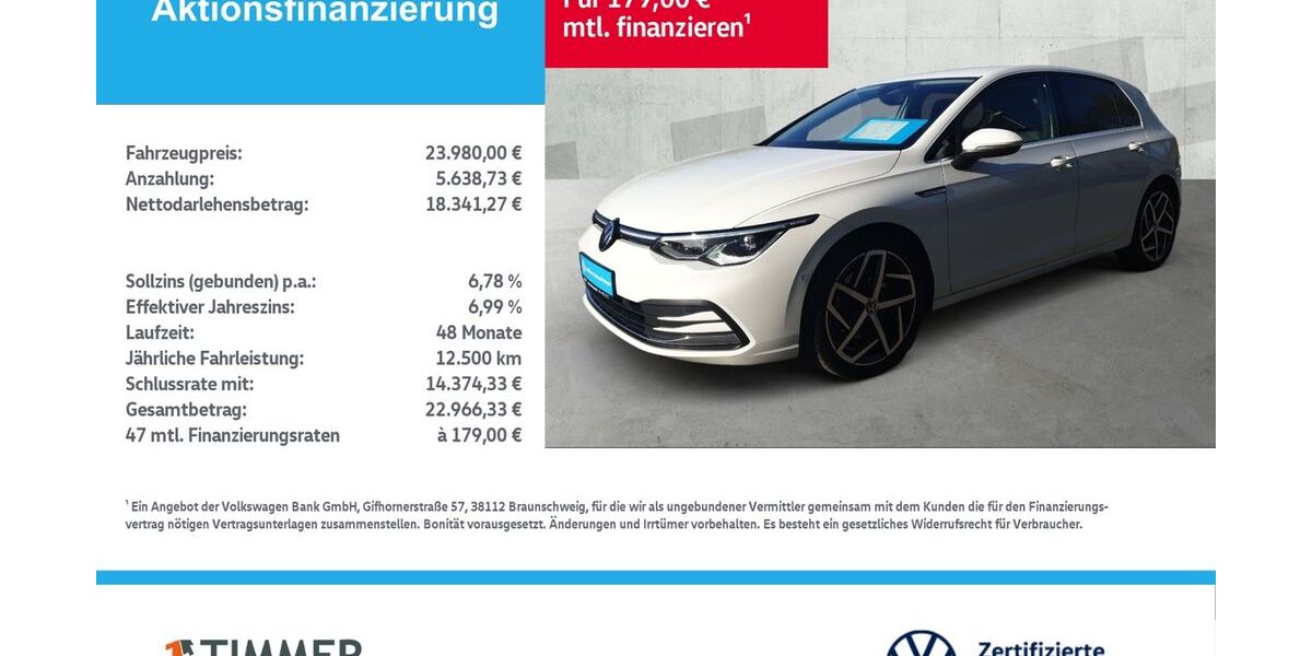 VW Golf 63.146 km 23.980 &euro; Borken 46325