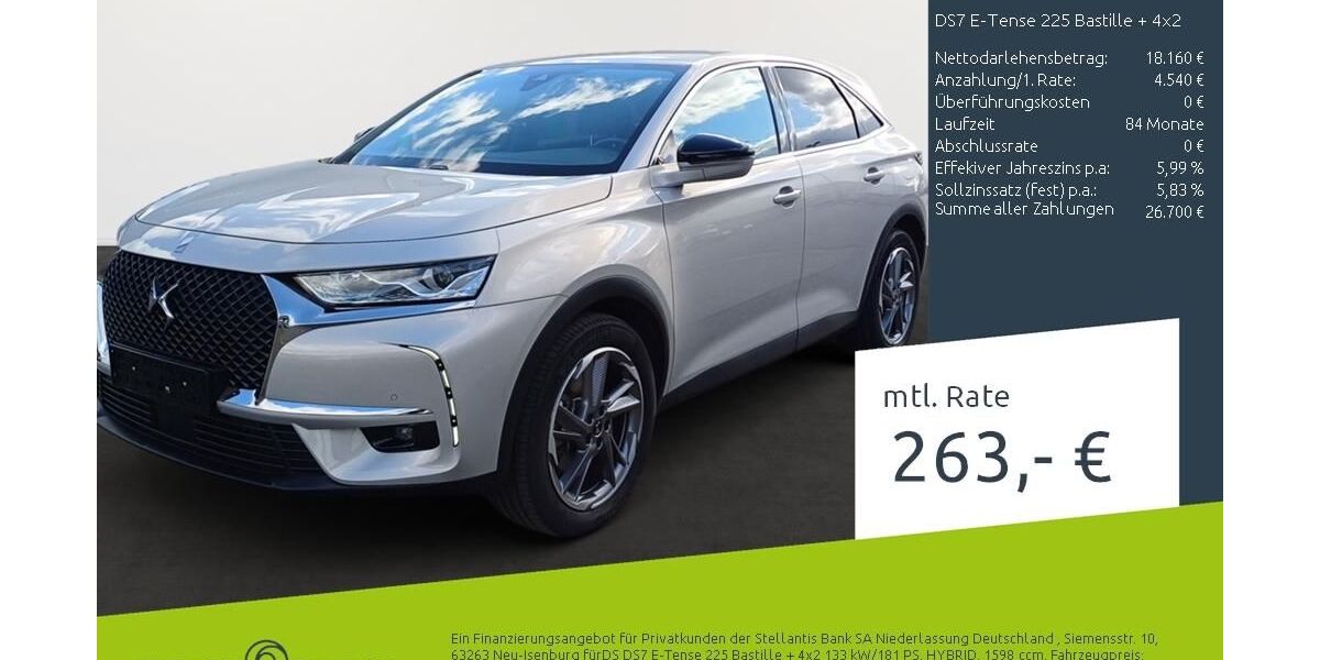 DS Automobiles DS7 (Crossback) 17.090 km 22.700 &euro; Borken 46325