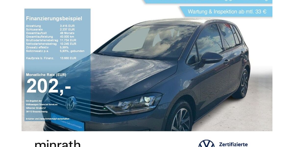 VW Golf Sportsvan 119.647 km 13.410 &euro; Geldern 47608