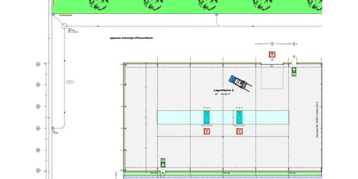 Gewerbeobjekt Wesel Fusternberg - 3.850&euro; | Angebot:25055105