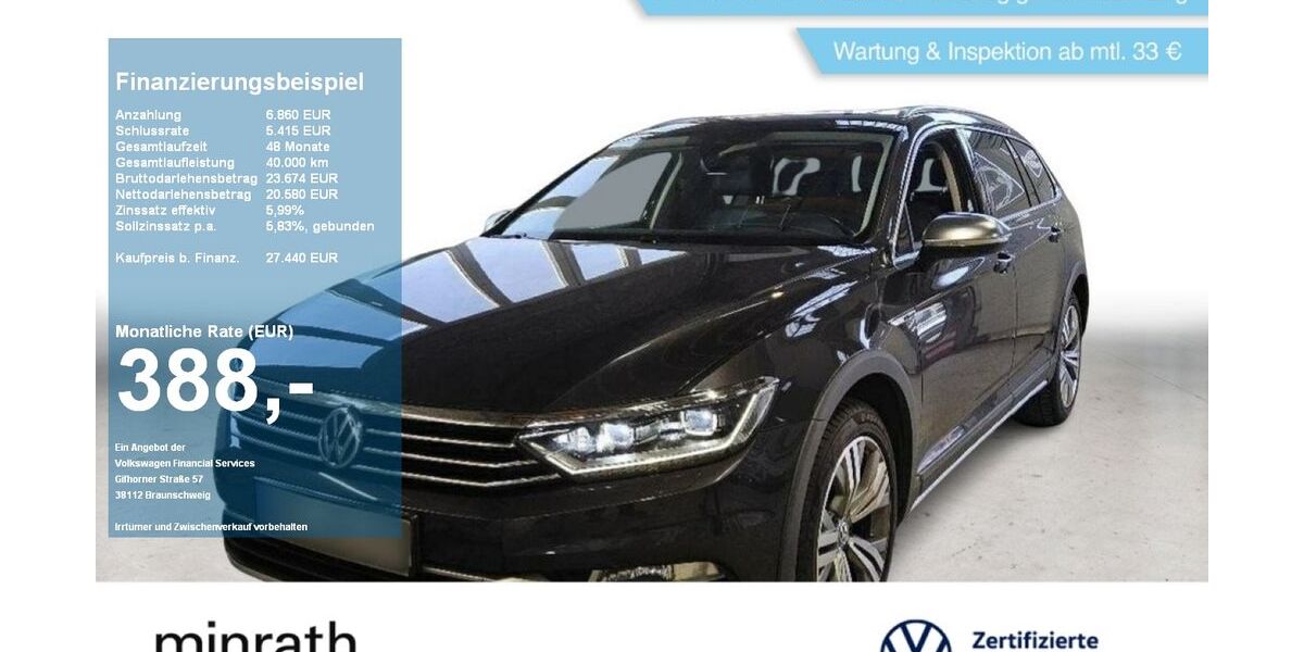 VW Passat Alltrack 78.212 km 27.440 &euro; Moers-Hülsdonk 47441
