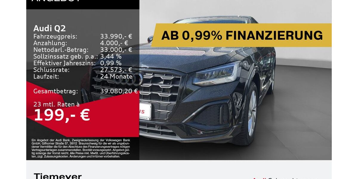 Audi Q2 33.149 km 28.990 &euro; Dorsten 46284