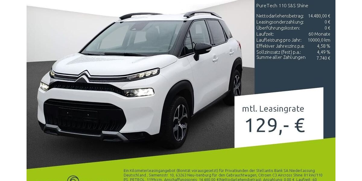 Citroen C3 Aircross 19.274 km 14.970 &euro; Borken 46325