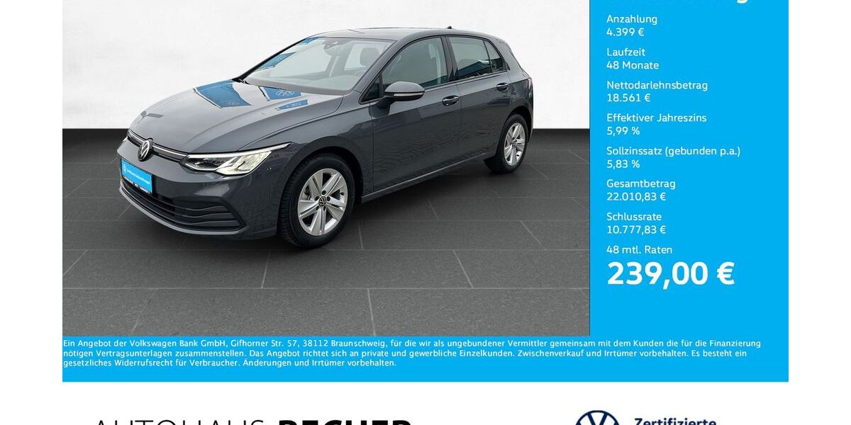VW Golf 13.552 km 22.960 &euro; Wesel 46485