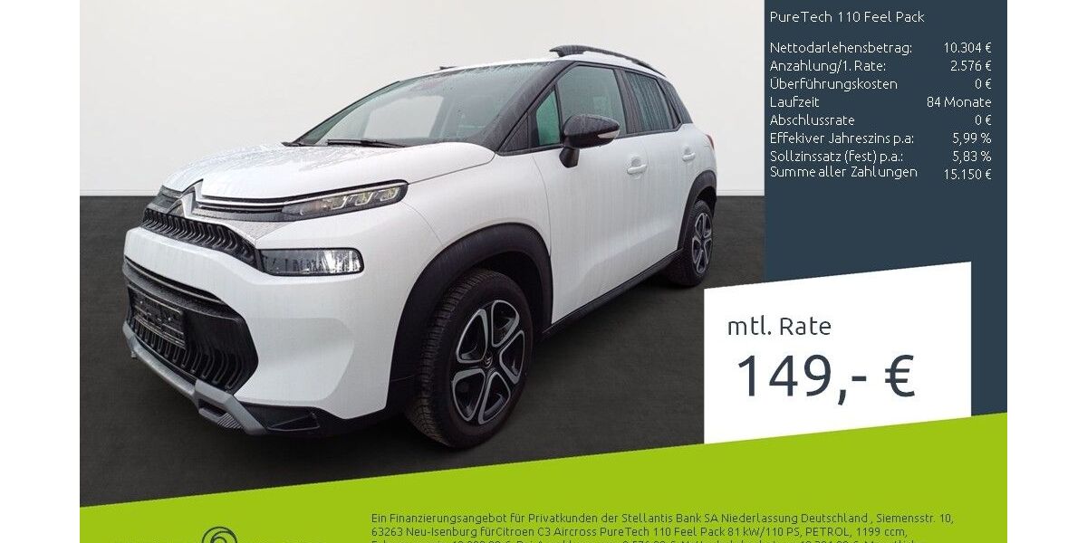 Citroen C3 Aircross 22.345 km 12.994 &euro; Borken 46325