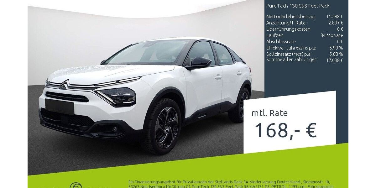 Citroen C4 19.850 km 14.485 &euro; Borken 46325