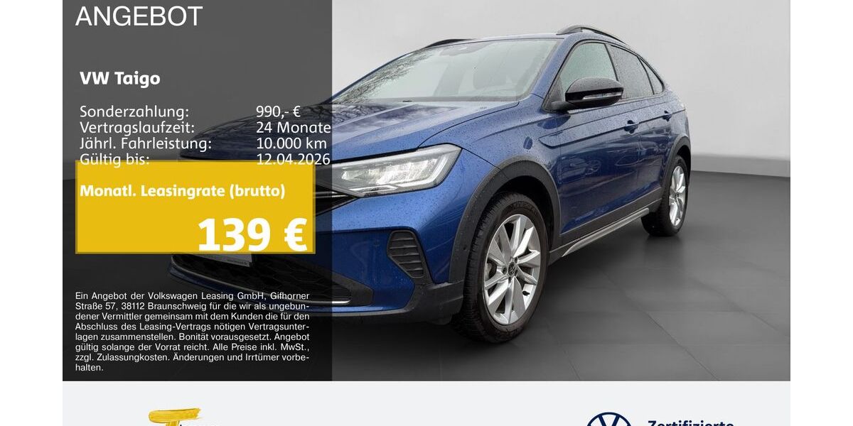 VW Taigo 23.443 km 22.050 &euro; Duisburg 47059