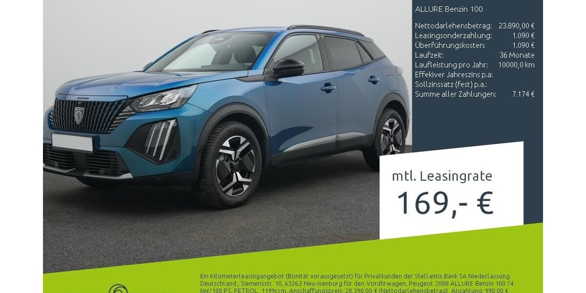 Peugeot 2008 1.500 km 23.890 &euro; Bocholt 46395