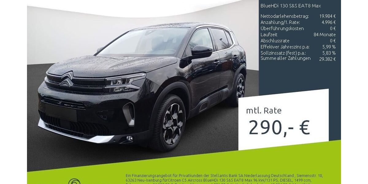 Citroen C5 Aircross 15.290 km 25.390 &euro; Borken 46325