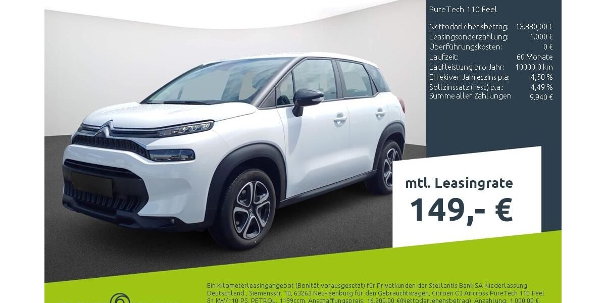 Citroen C3 Aircross 19.327 km 12.690 &euro; Borken 46325