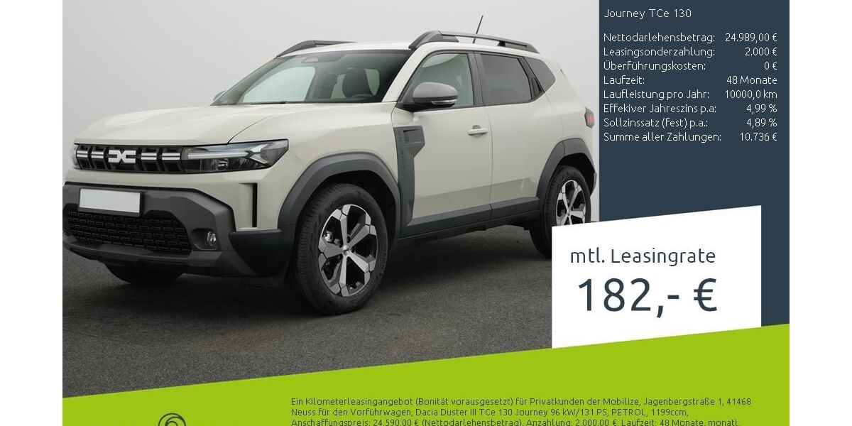 Dacia Duster 1.500 km 24.850 &euro; Borken 46325