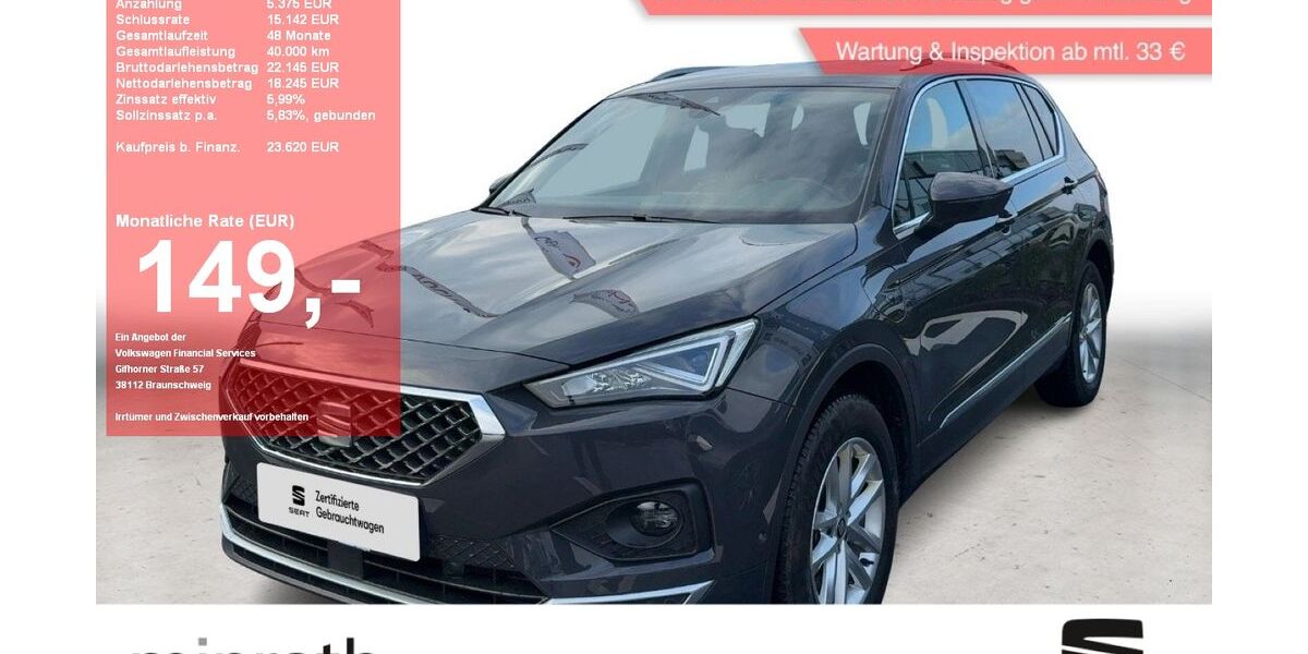 Seat Tarraco 80.371 km 23.360 &euro; Moers-Hülsdonk 47441